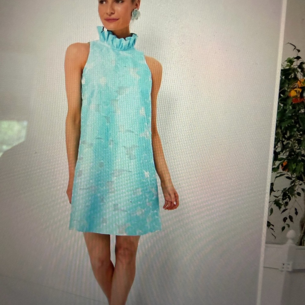 Tuckernuck TUCKERNUCK
Cyan Fil Coupe Blythe Dress